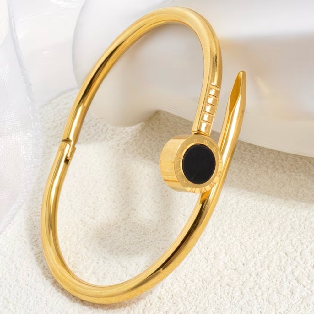 Gold tone Bangle Bracelet
